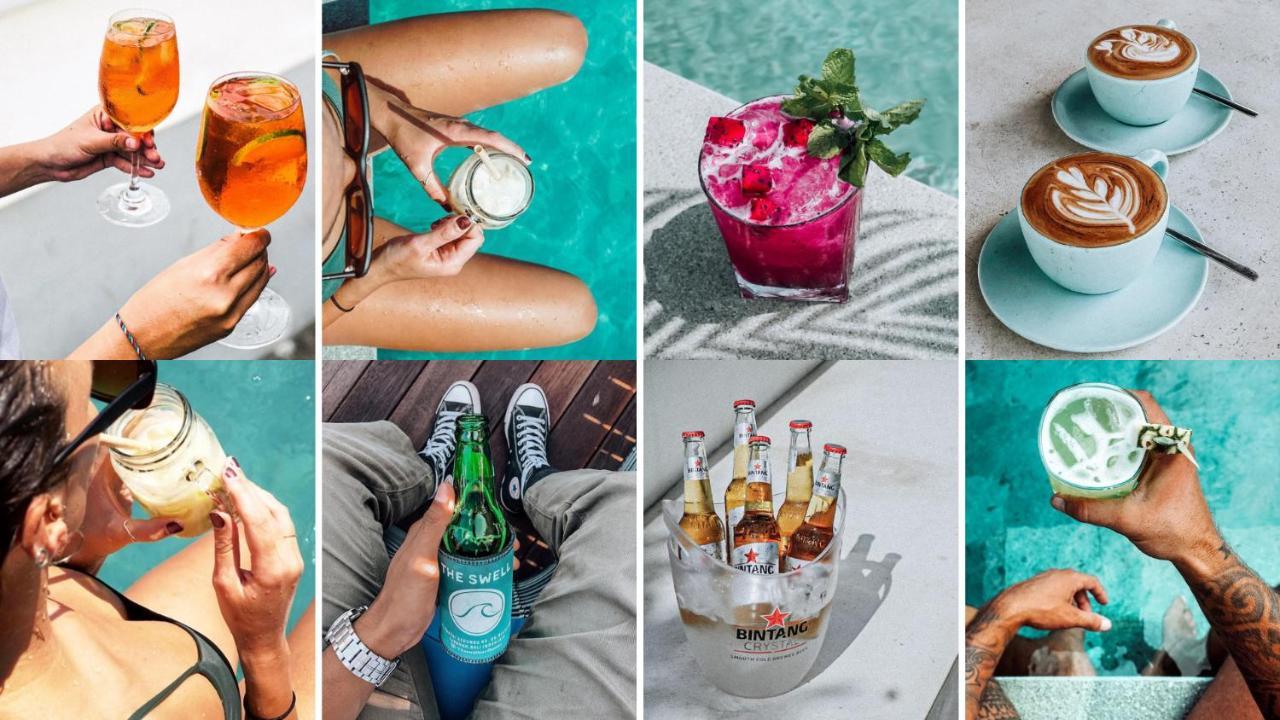 Swell Hotel, Pool Bar & Restaurant Танах Лот Экстерьер фото